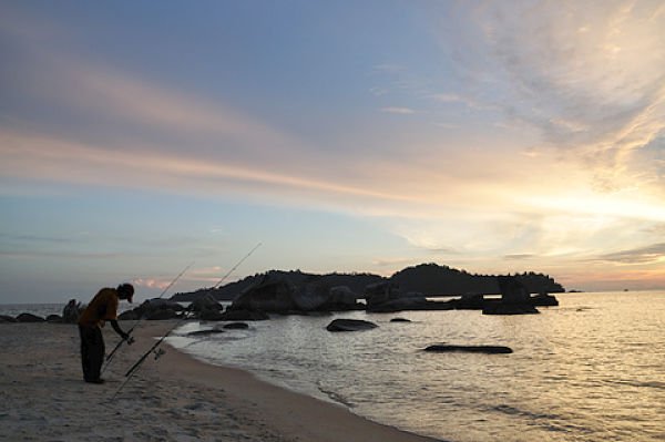 Pangkor Island Strand Sonnenuntergang
