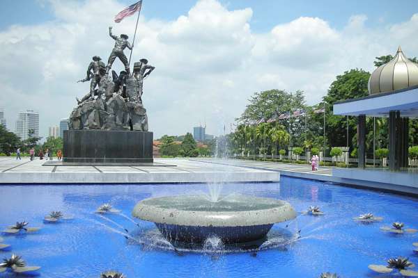 In Kuala Lumpur sehenswert ist auch das National Monument
