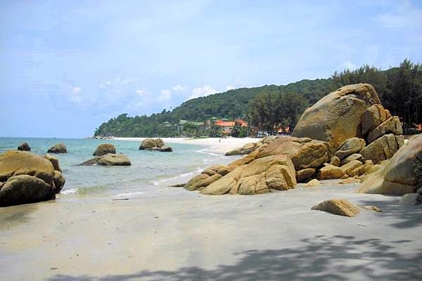 Malaysia Badeurlaub Kuantan Beach
