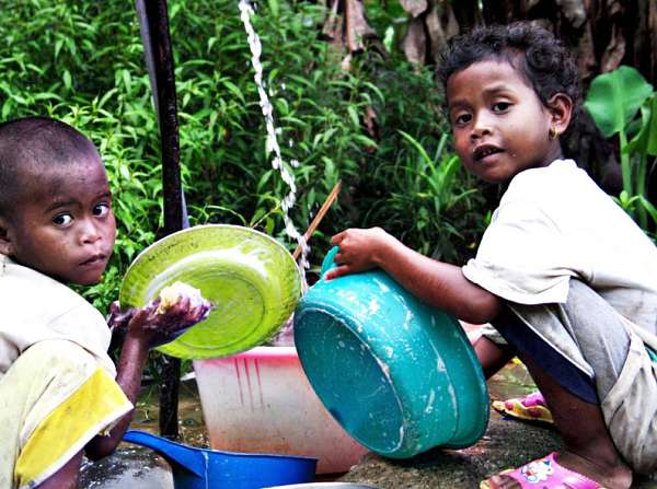 Malaysia Ureinwohner Orang Asli im Taman Negara Nationalpark